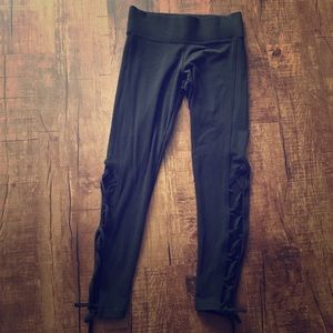 Victoria’s Secret Lace Up Leggings